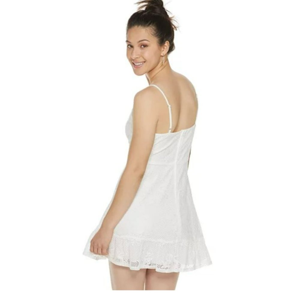 Juniors' Speechless Surplice Neckline Mini Dress - Picture 2 of 9